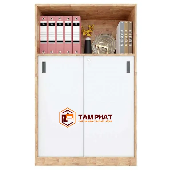 Tủ hồ sơ 3 tầng cánh lùa THS-008CS