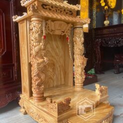 Chất liệu gỗ gõ tự nhiên có độ bền cao.