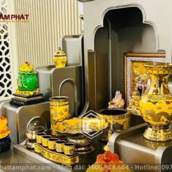 Bàn thờ phù hợp cho mọi không gian.