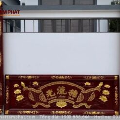 Tâm Phát chạm khắc tỉ mỉ trên từng chi tiết.