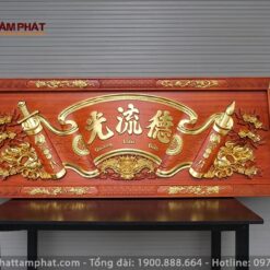 Được đục máy sửa tay, sắc nét đến từng chi tiết.