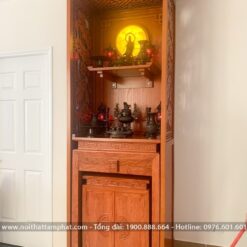 Bố trí phòng thờ BT-1075 theo lối 