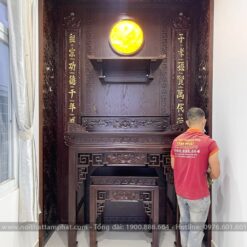 Phòng thờ BT-1083 chất lượng cao, chuẩn phong thủy.