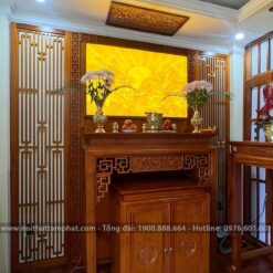 Mẫu phòng thờ BT-1071 đại diện cho xu hướng phòng thờ hiện đại.