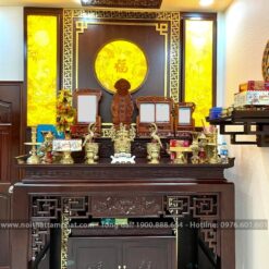 Phòng thờ gia tiên BT-1072 đẹp phù hợp cho mọi không gian nhà cửa.