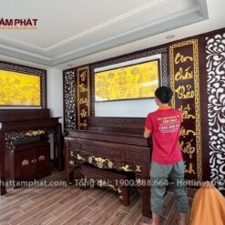 Bố trí chữ L chuẩn phong thủy, hài hòa.