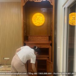 Trang trí đơn giản, tiết kiệm diện tích, tối ưu chi phí.
