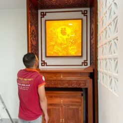 Bàn thờ đa dạng kích thước lỗ ban phong thủy thu hút tài lộc vượng khí.