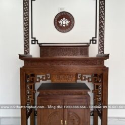 Phòng thờ đẹp phù hợp với mọi không gian nhà cửa hiện đại.