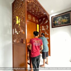 Đảm bảo bàn giao cho quý gia chủ sản phẩm chất lượng cao, thẩm mỹ và phong thủy tốt.