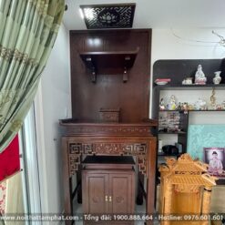 Phòng thờ Phật và Gia Tiên tại phòng khách mẫu BT-1144
