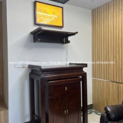 Phương án thờ BT-1216 phù hợp với mọi không gian nhà cửa, đơn giản nhưng đầy đủ công năng.