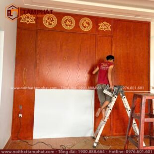 Quá trình thi công diễn ra vô cùng tốt đẹp.