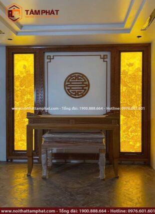 Một thiết kế phòng thờ BT-1220 đẹp.
