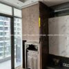 Phòng thờ BT-1228 có rèm che kín đáo, riêng biệt.