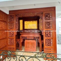 Tâm Phát nhận đặt đóng mẫu phòng thờ BT-1222 theo yêu cầu gia chủ.