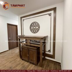 Mẫu phòng thờ BT-1223 phug hợp với mọi không gian nhà cửa.