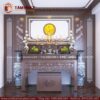 Phòng thờ kèm ốp hậu đẹp mẫu BT-1226