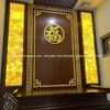 Tâm Phát trang trí và cân đối ánh sáng để tạo sự trang nghiêm, ấm cúng ở khu vực này.