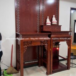 Sự đồng bộ hài hòa tạo nên không gian thờ tinh tế và ưng ý nhất cho gia chủ.