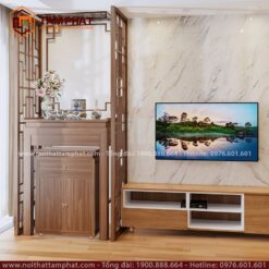 Phòng thờ chung cư đơn giản mẫu BT-1239