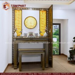 Phòng thờ Gia Tiên nhà phố hiện đại mẫu BT-1237