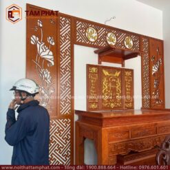Phòng thờ BT-1244 đề cao sự trang nghiêm và giá trị truyền thống.