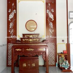 Mẫu phòng thờ BT-1248 được thiết kế theo diện tích và nhu cầu sử dụng của từng gia đình.